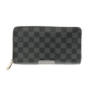 LOUIS VUITTON Zippy Organiser N63077 Damier Graphite CA1039 Long Wallet